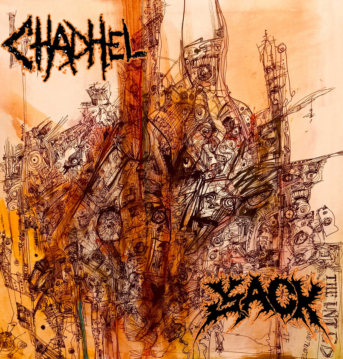 CHADHEL/JACK - Split 12” LP
