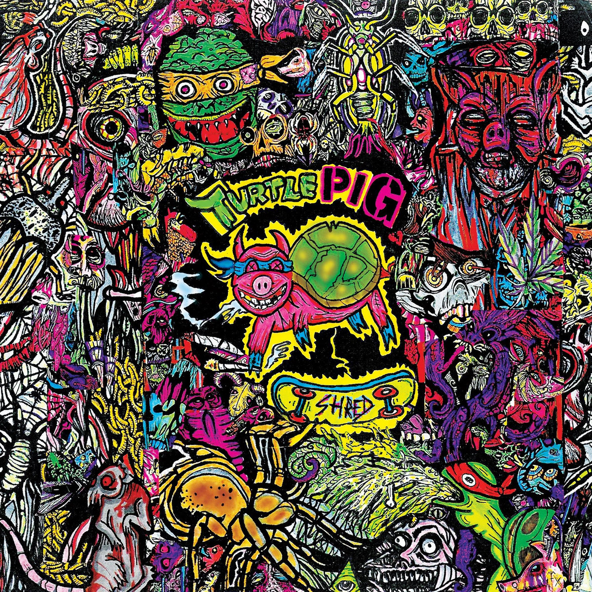 TURTLE RAGE/XSPIG - Split 7” EP