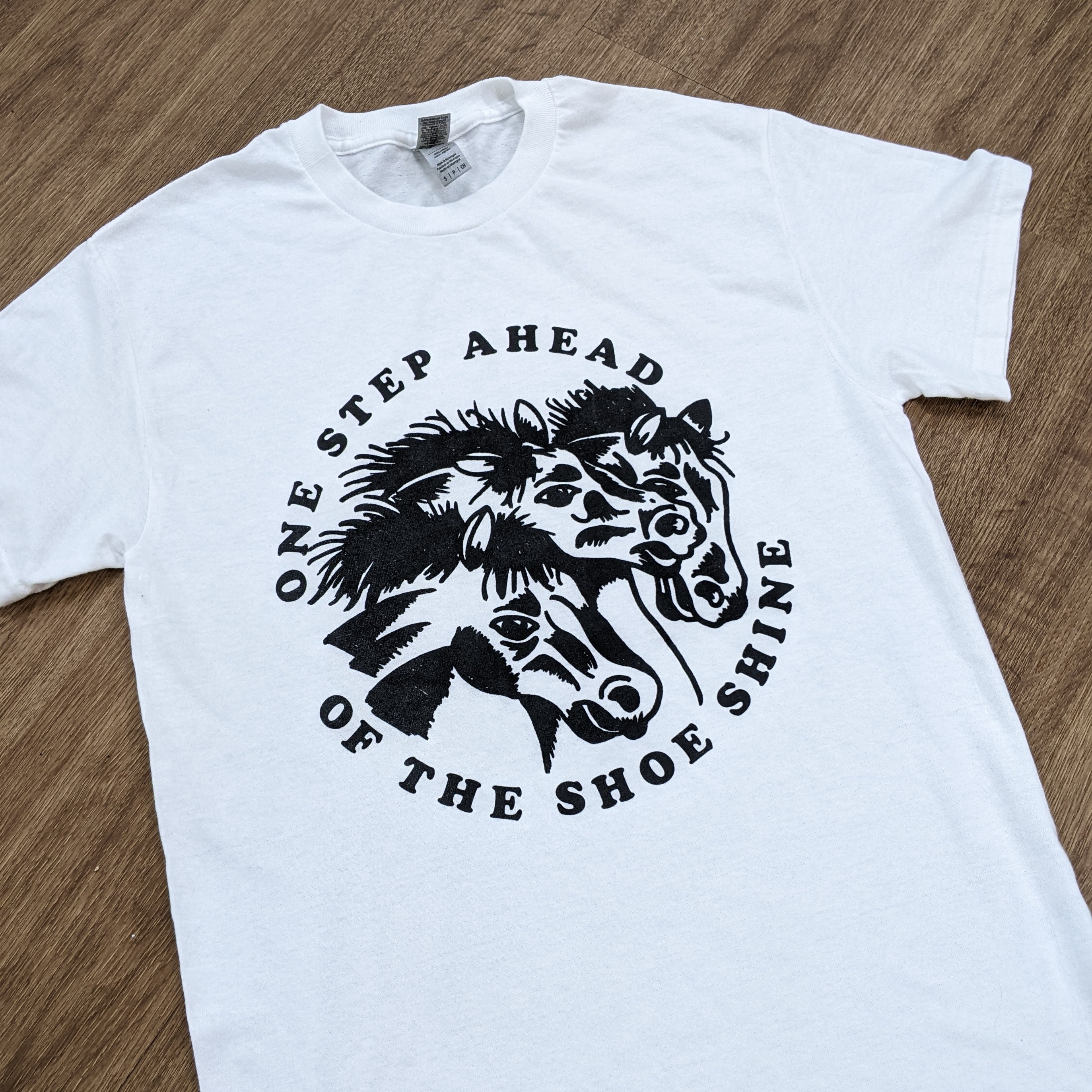 One Step Ahead Of The Shoe Shine