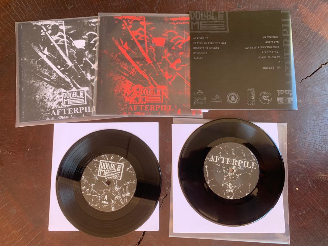 DOUBLE ME / AFTERPILL - Split 7” EP