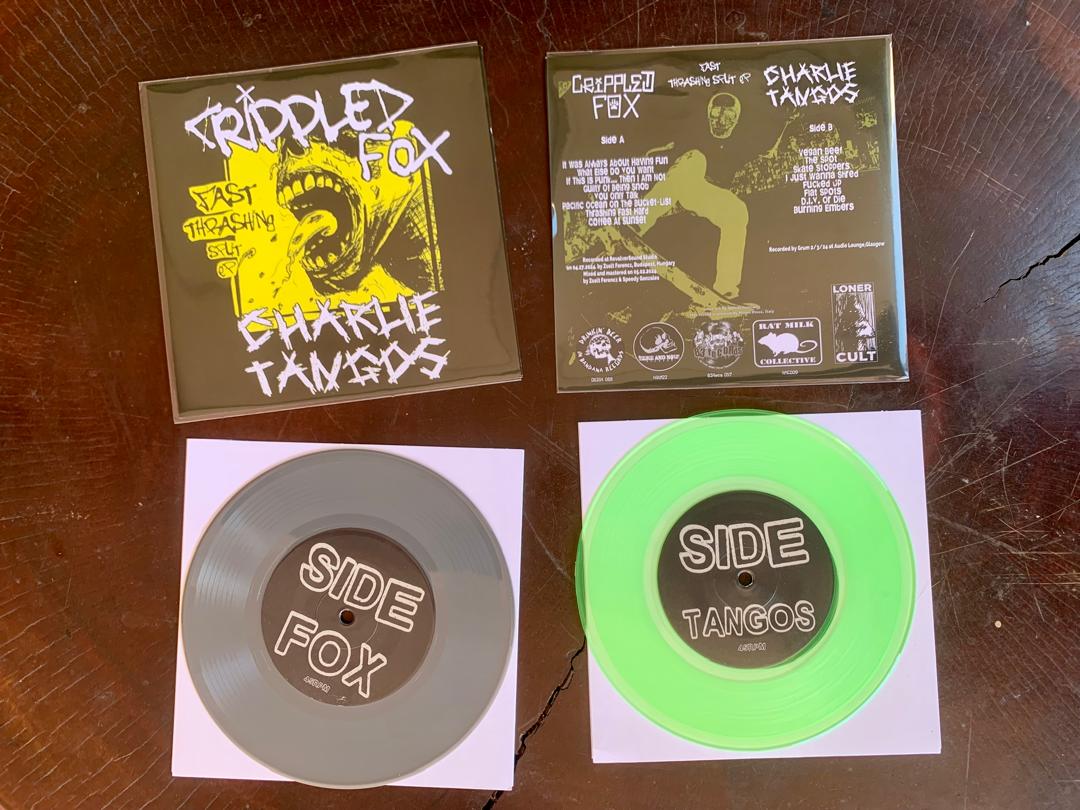 CRIPPLE FOX / CHARLIE TANGO - Split 7” EP
