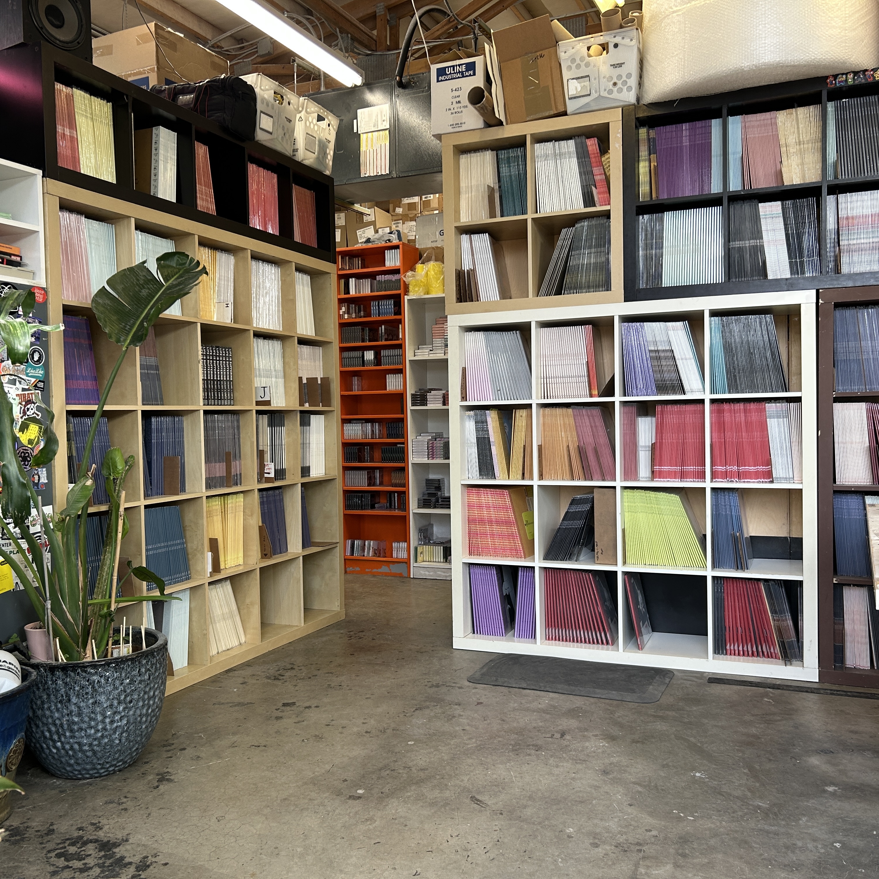 Product shots of V/A - PWYC ($5 minimum) Mystery Vinyl