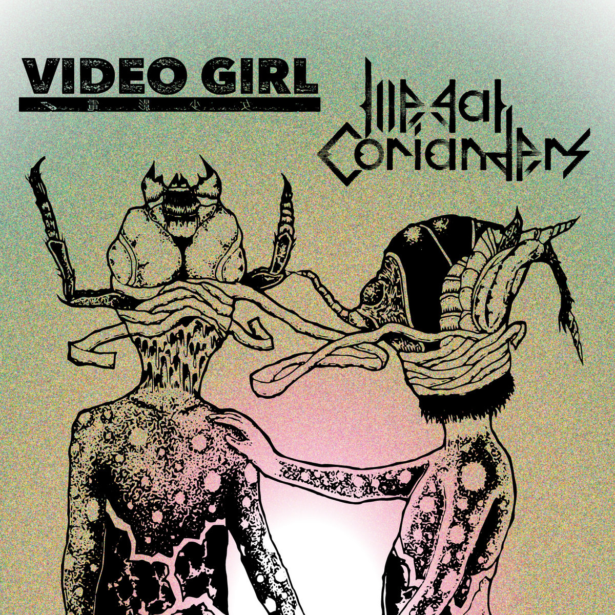 VIDEO GIRL / ILLEGAL CORIANDERS Split EP