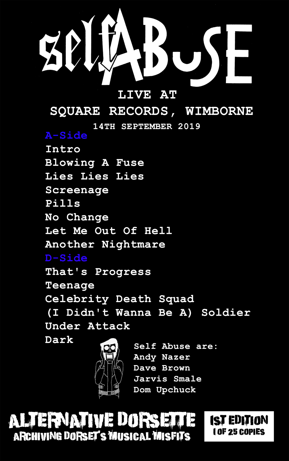 AD 002 Self Abuse - Live At Square Records