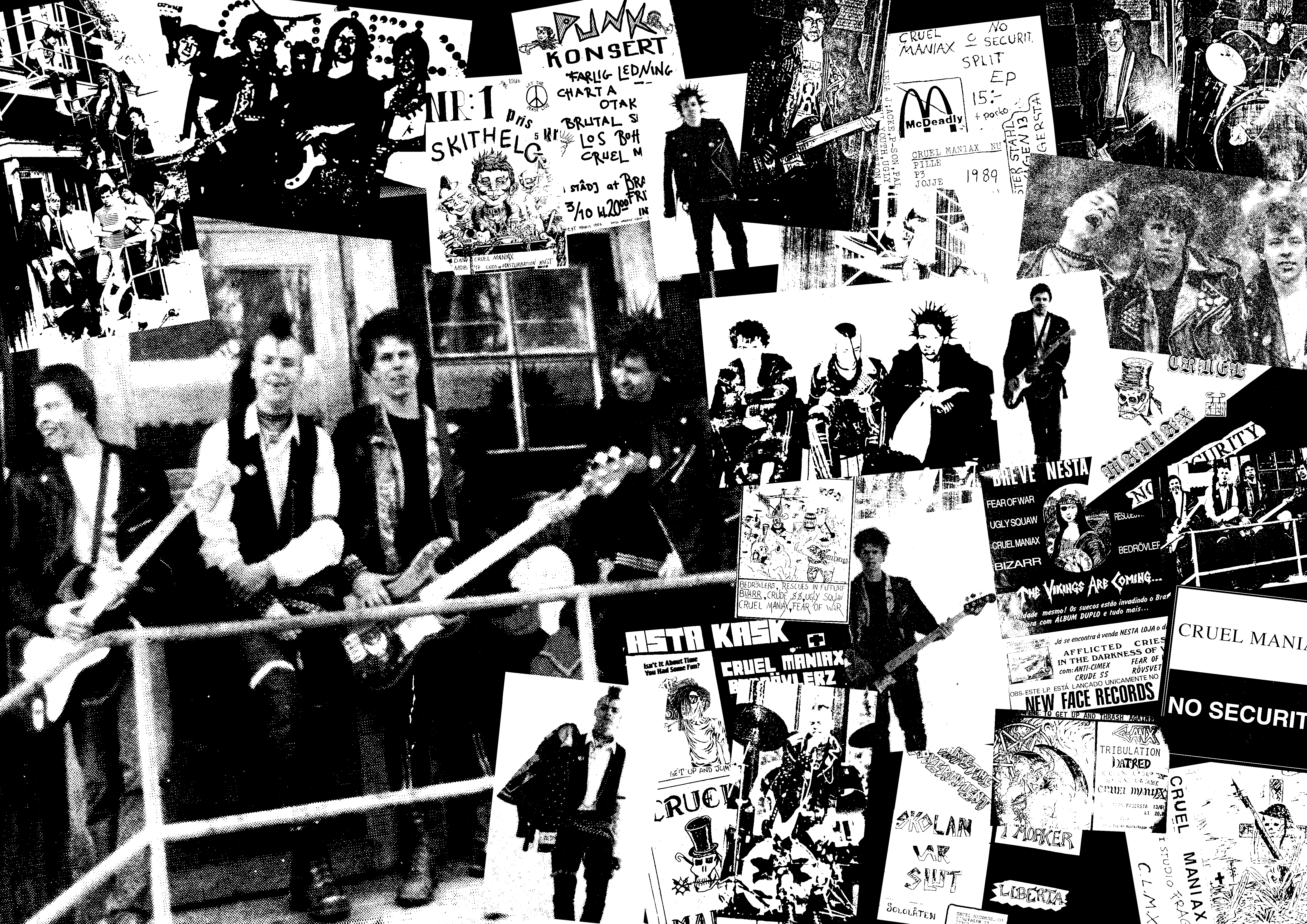 CRUEL MANIAX - Atomkrig 1985-1988 LP (NR014)
