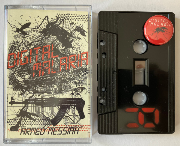 Digital Malaria - s/t (cs, 2024, with pin)