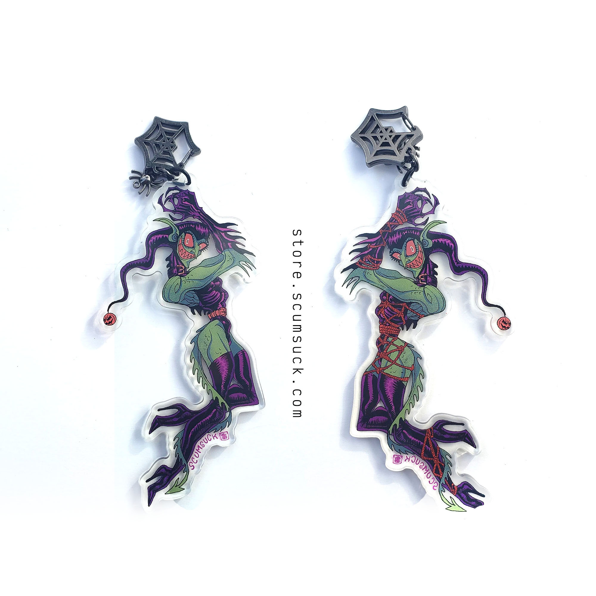 Acrylic Charms: Kinbaku Baddies