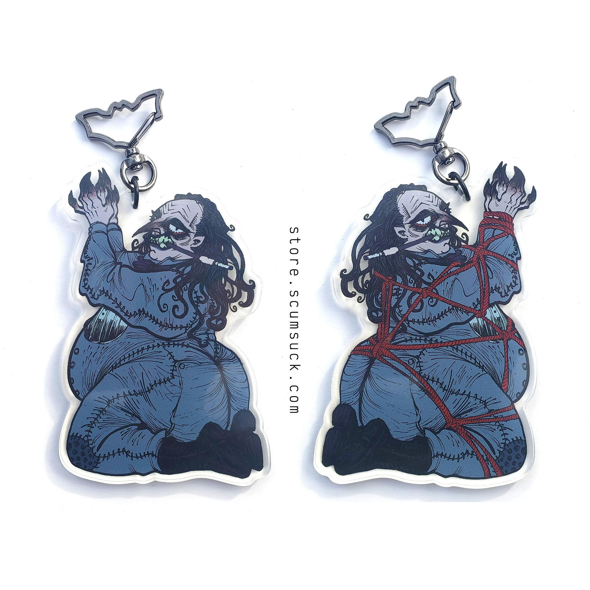 Acrylic Charms: Kinbaku Baddies