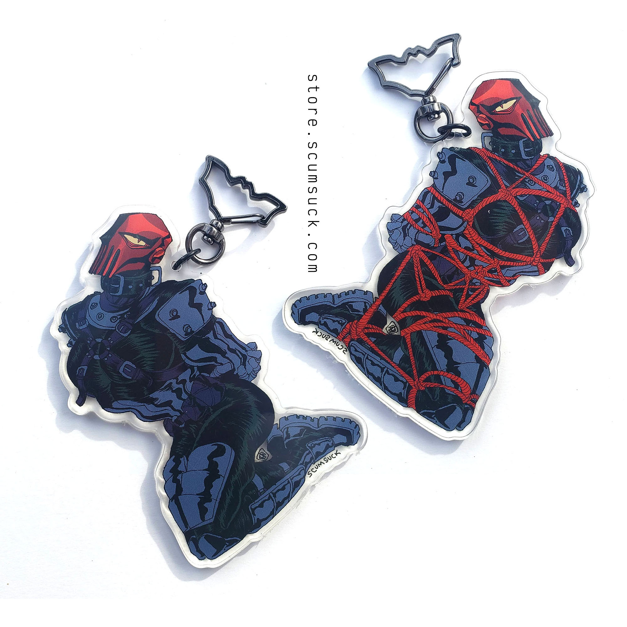 Acrylic Charms: Kinbaku Baddies