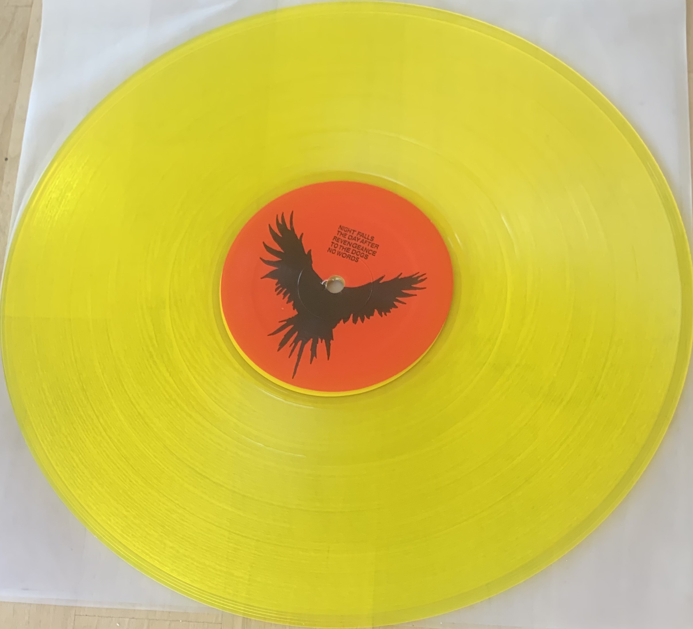 TRAGEDY - Vengeance LP (yellow vinyl)