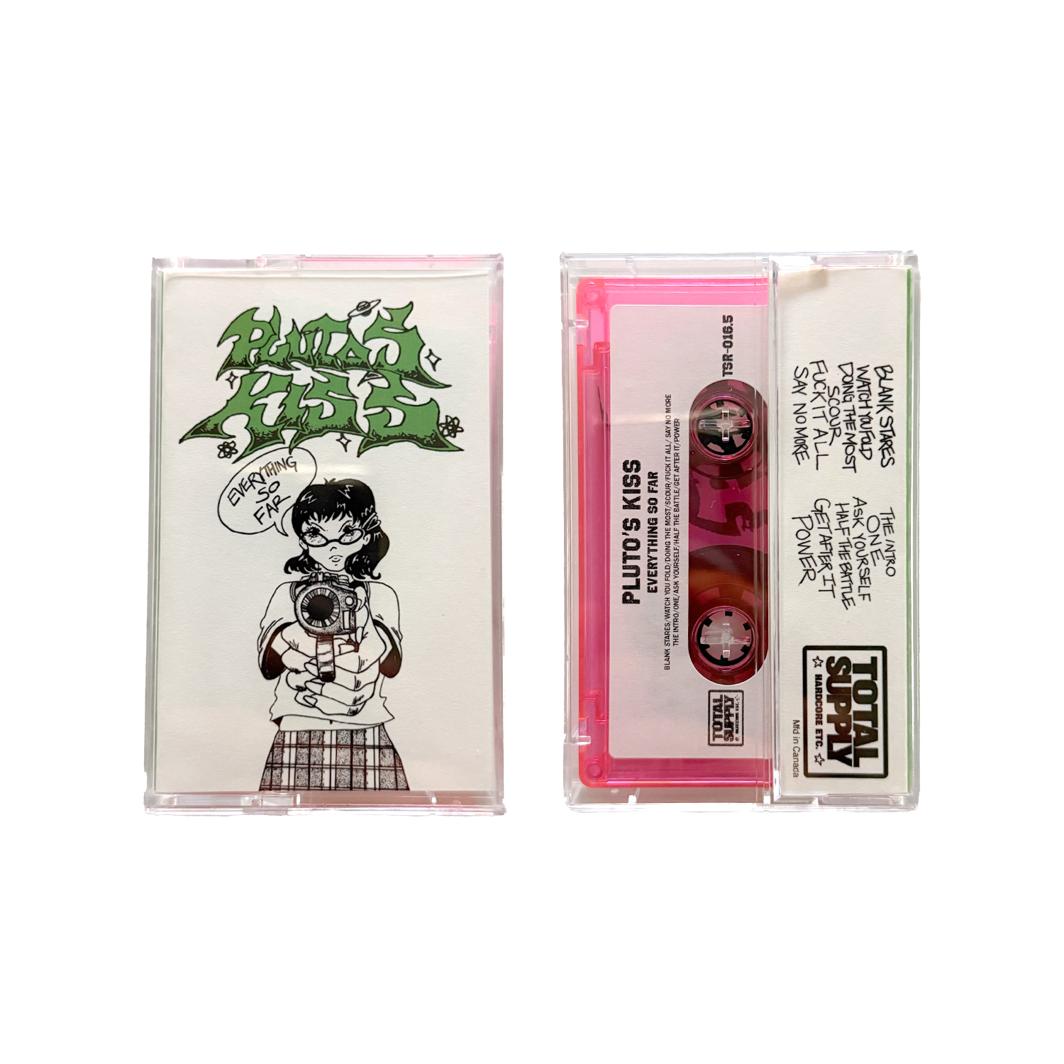 Pluto's Kiss - Everything So Far Cassette