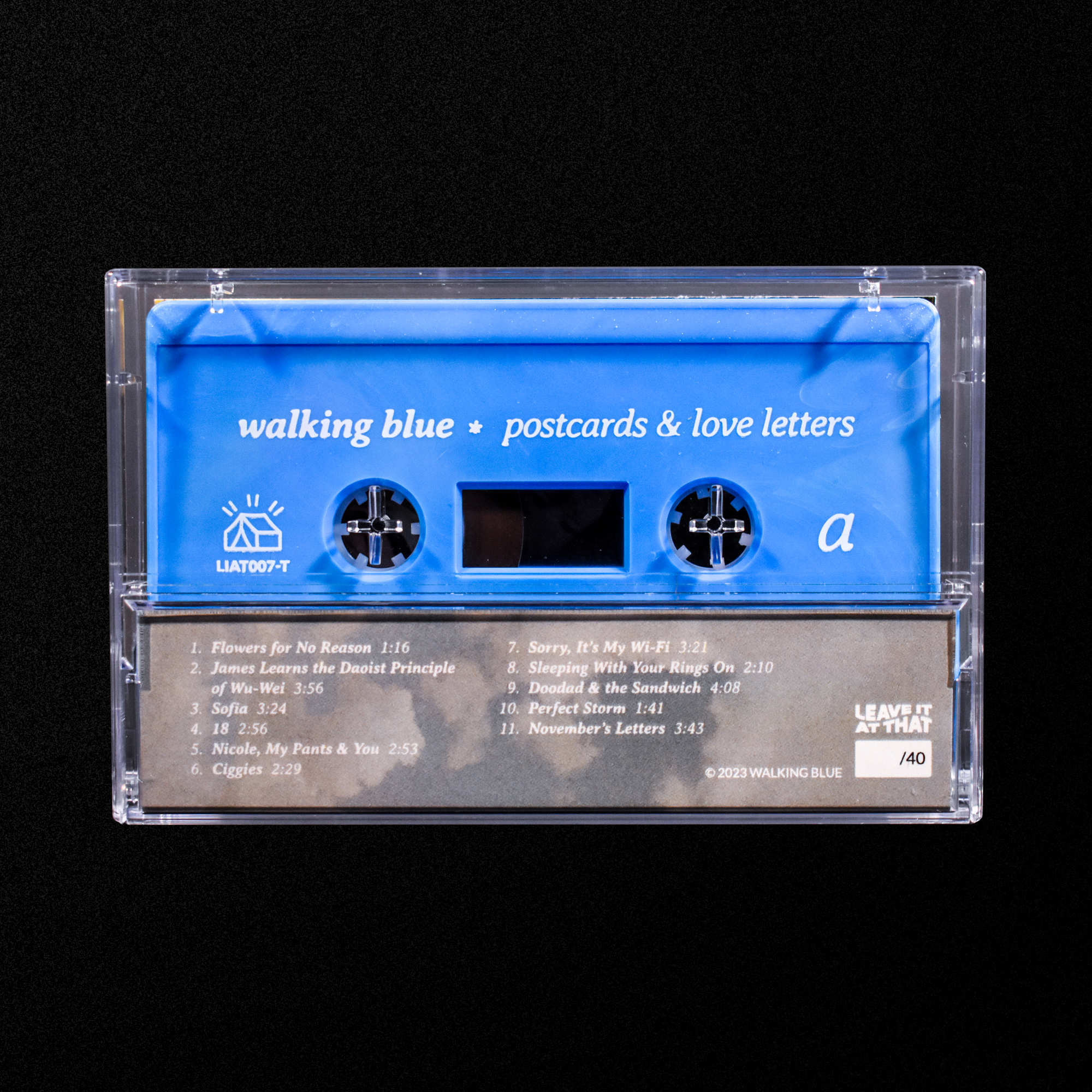 Walking Blue - Postcards & Love Letters