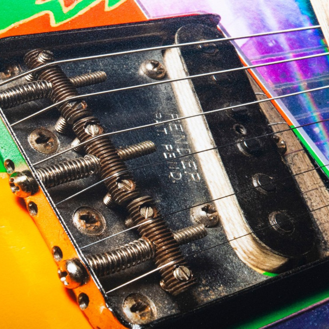 Fine Art Photographic Print: 'Dragon' Telecaster & Violin Bow (The Anthology)