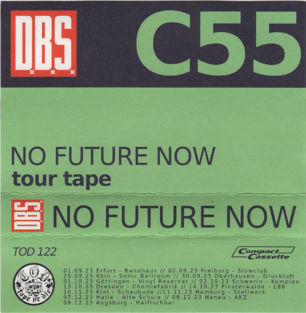 DxBxSx - No Fututre Now (cs, Comp, with pin, 2023)