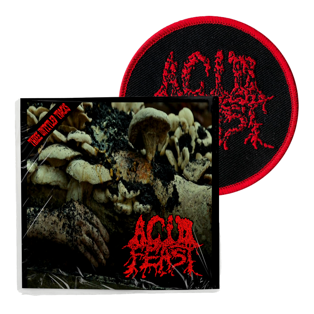 Acid Feast 'Three Untitled Tracks' CD + patch