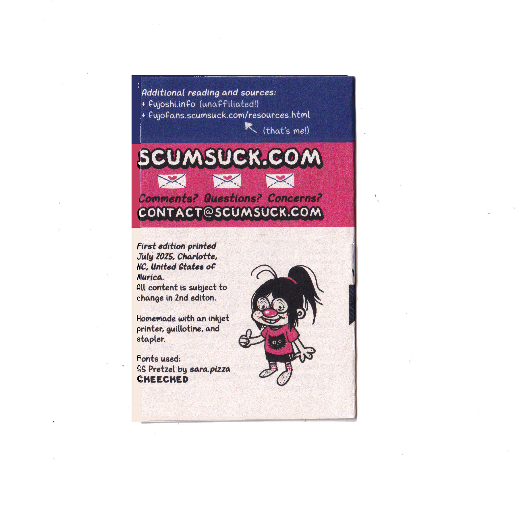 Mini Zine: Fujo Phrases