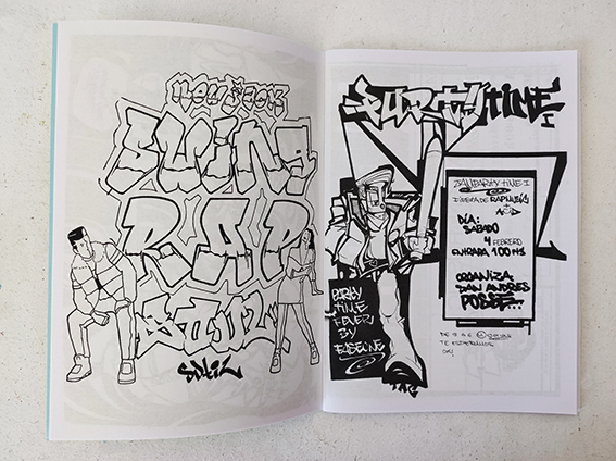 Hip Hop Flyers Barcelona vol. 3 zine
