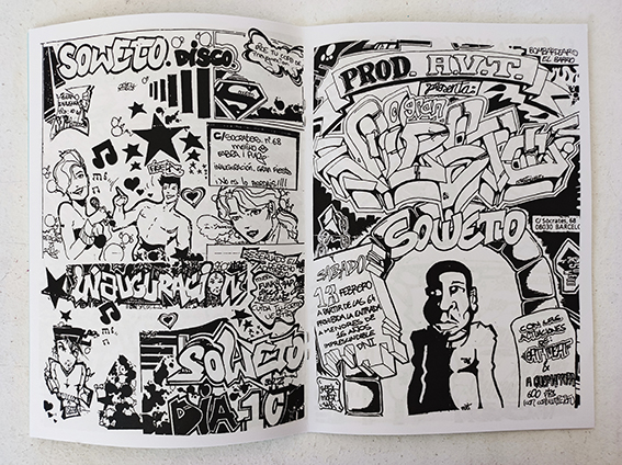 Hip Hop Flyers Barcelona vol. 3 zine