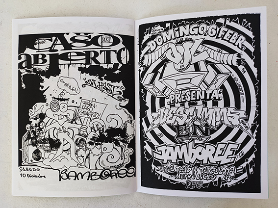 Hip Hop Flyers Barcelona vol. 3 zine