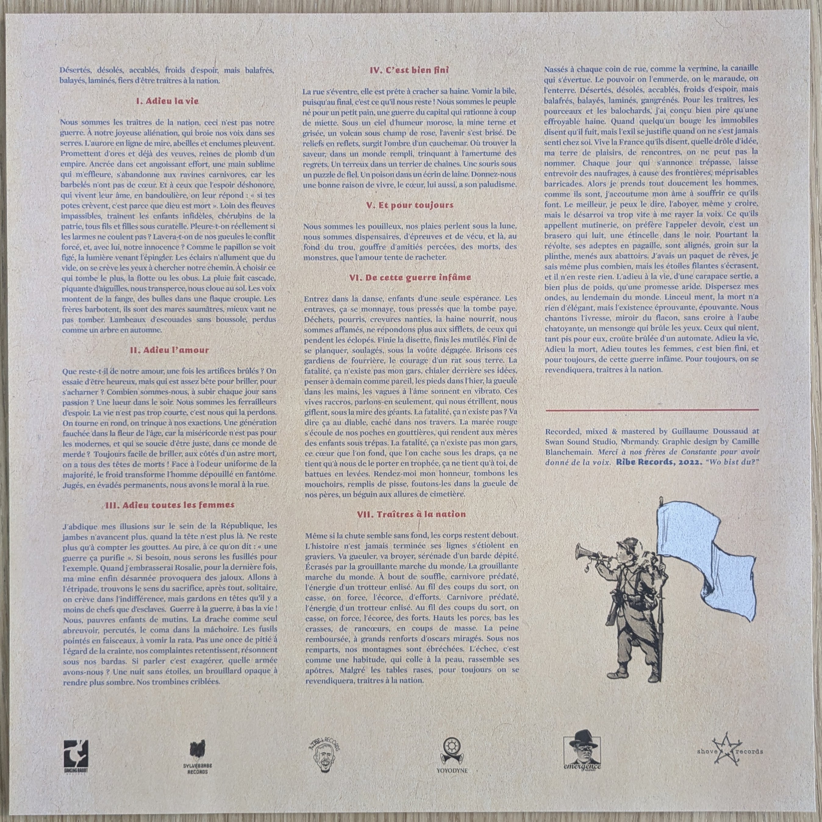 Tromblon - Je me fiche d'être Français