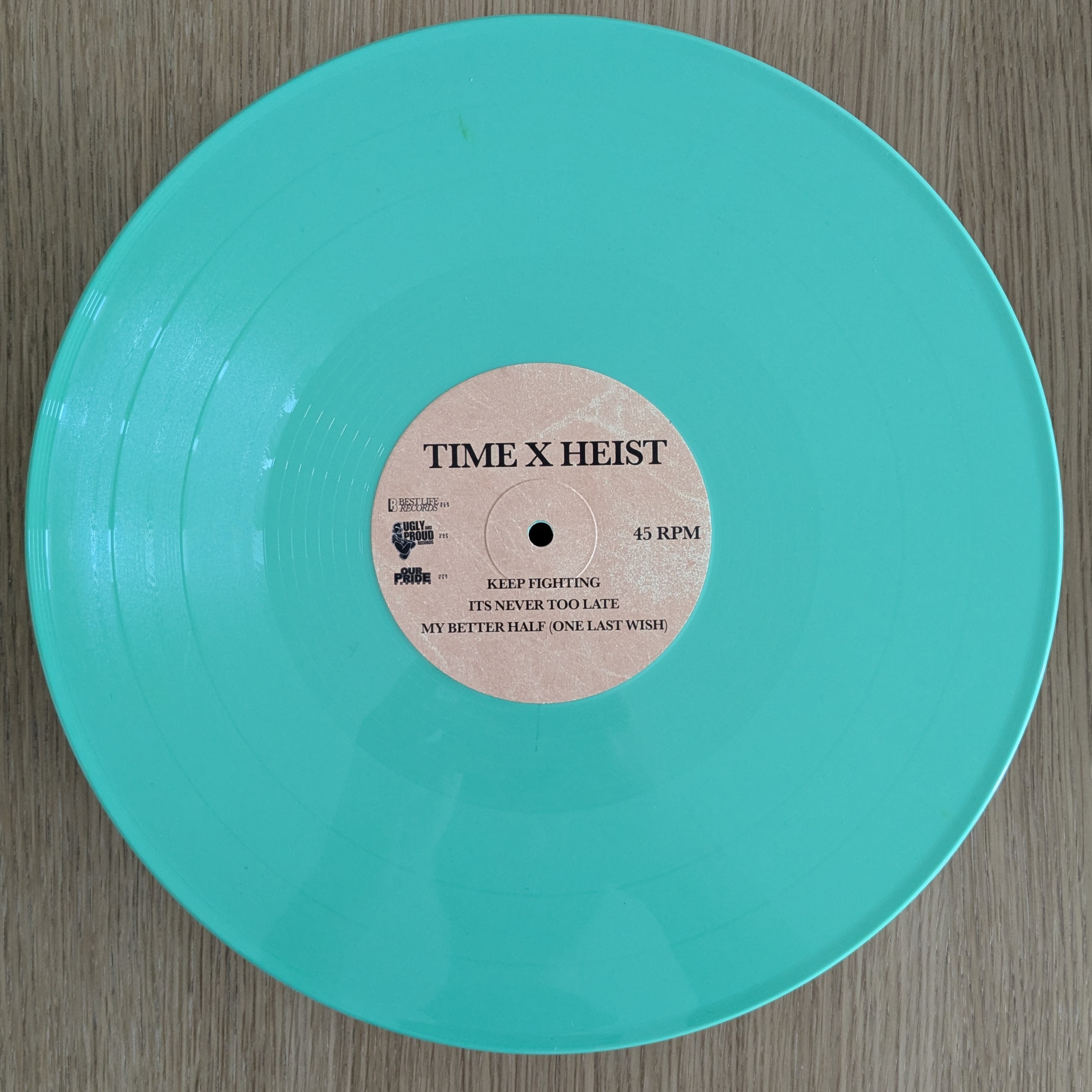 Time X Heist / Without Love - Split