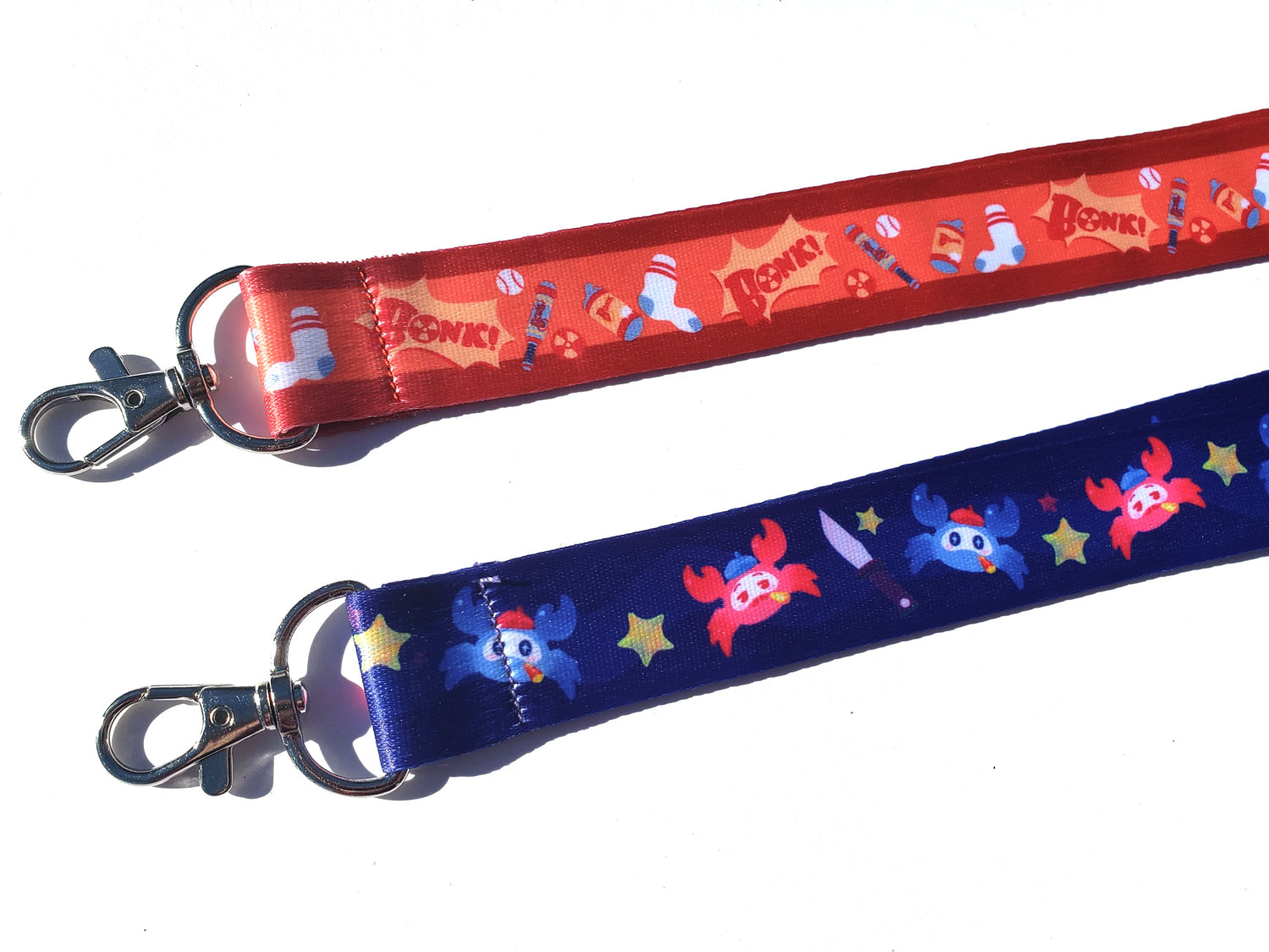 Lanyards: Bonk and Crabs