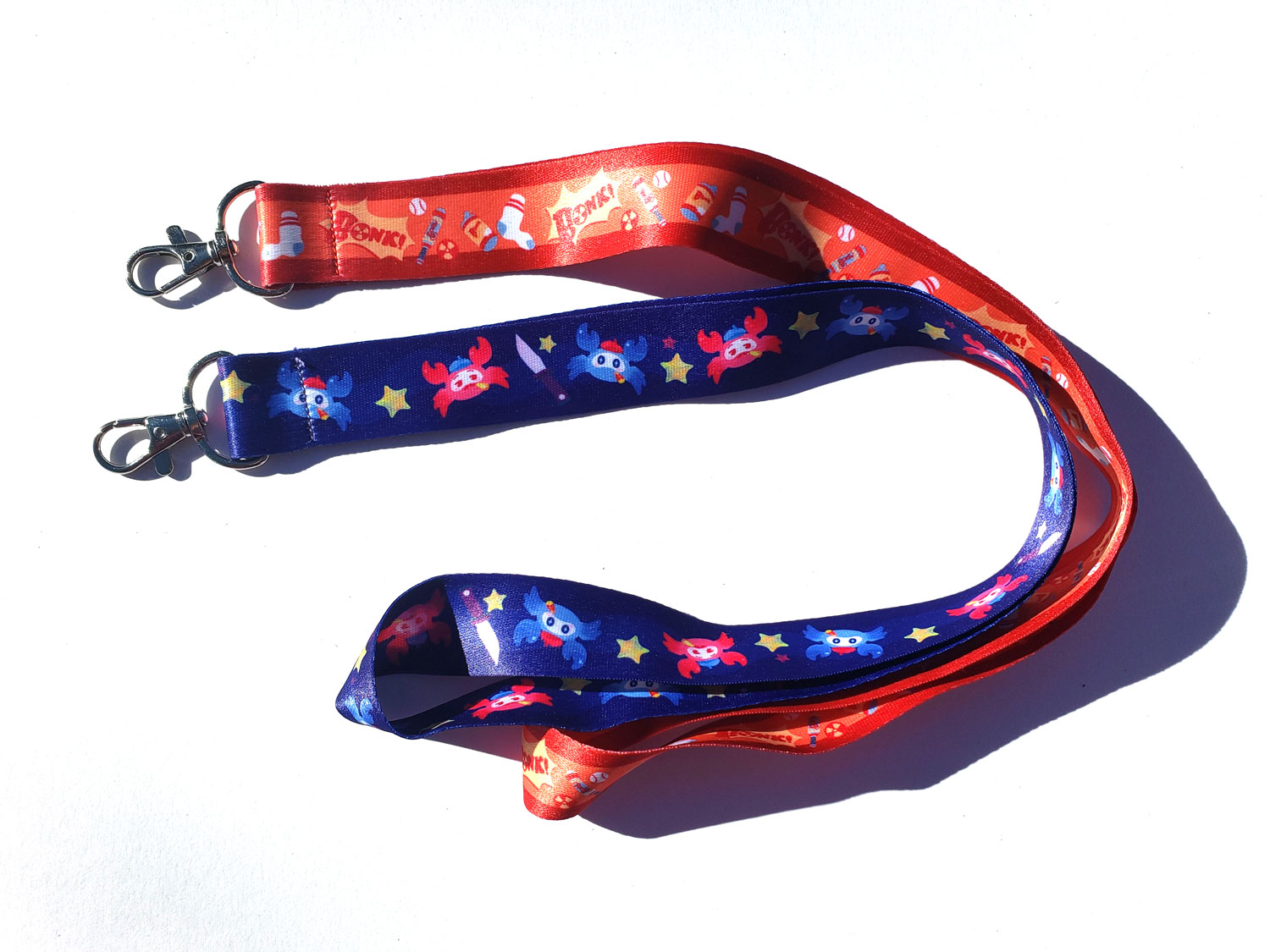 Lanyards: Bonk and Crabs