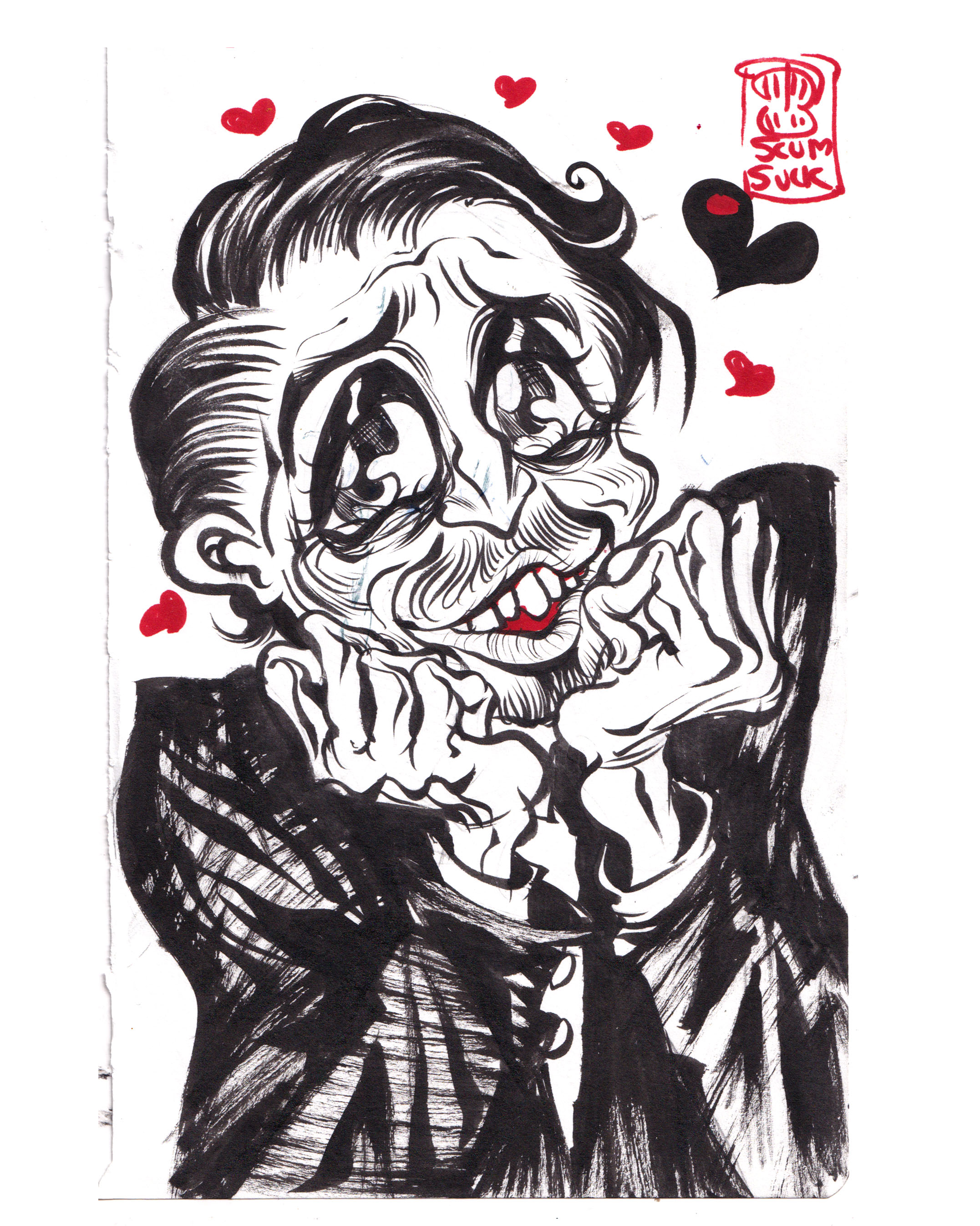 Custom sketch in da mail!