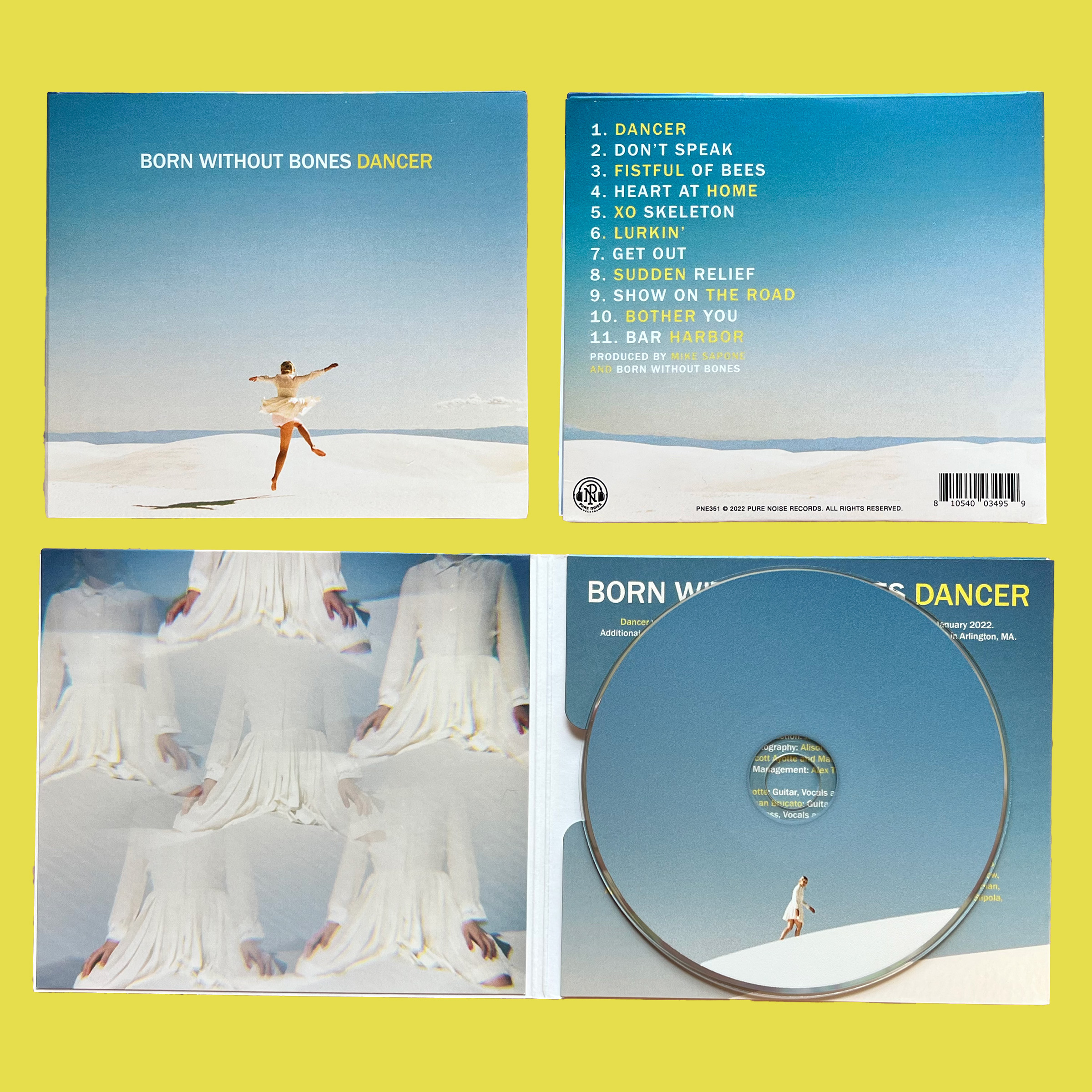 Born Without Bones - Dancer - CD
