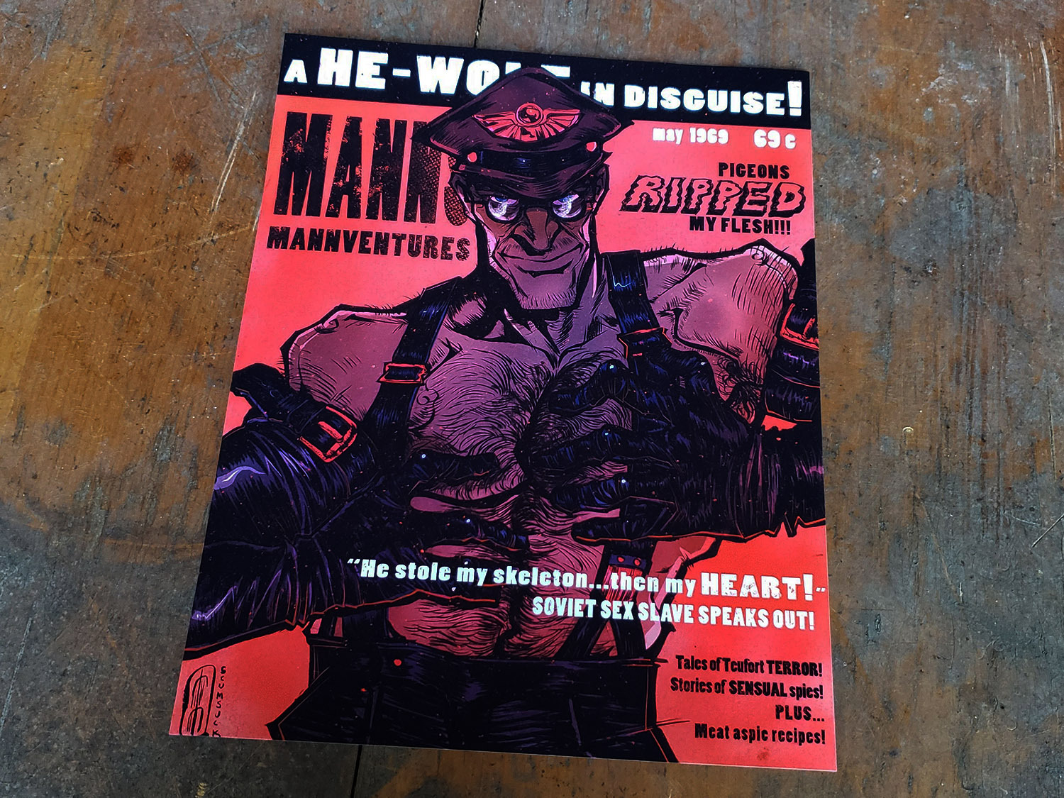 Prints: TF2 Medic Leatherman Pinup