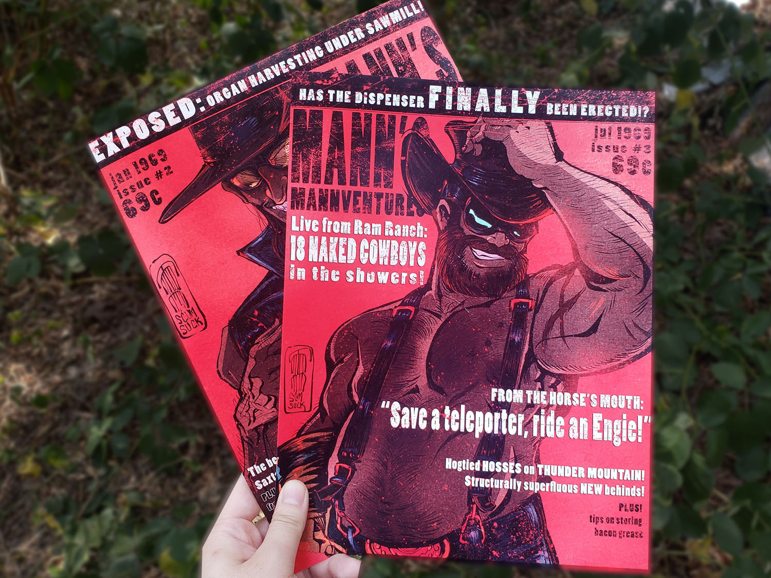 Prints: TF2 Engineer Leatherman Pinup
