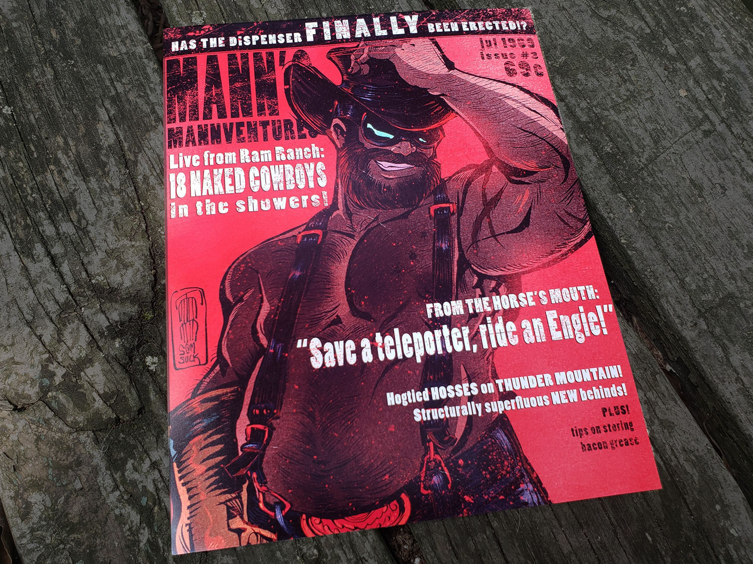 Prints: TF2 Engineer Leatherman Pinup