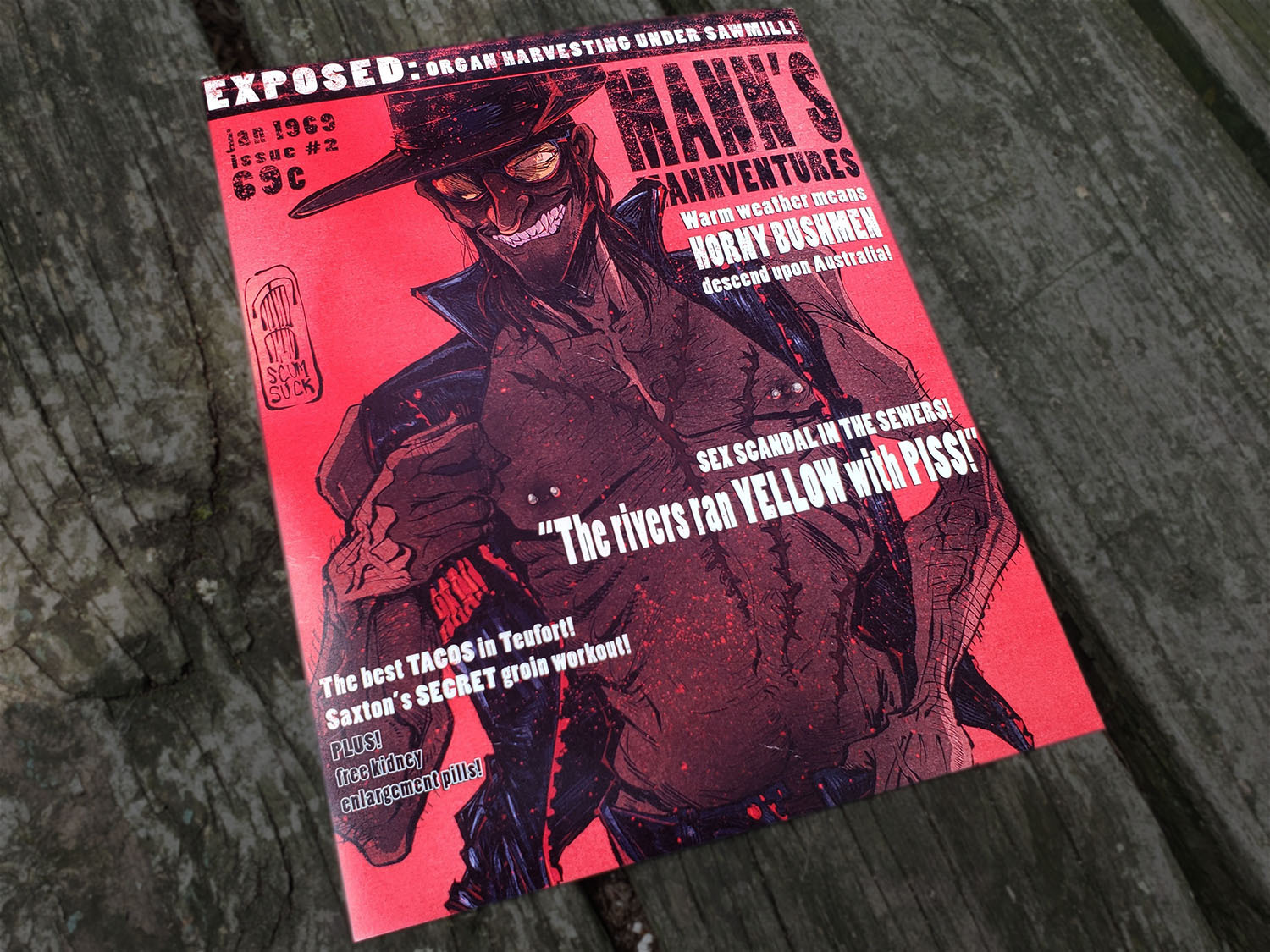 Prints: TF2 Sniper Leatherman Pinup
