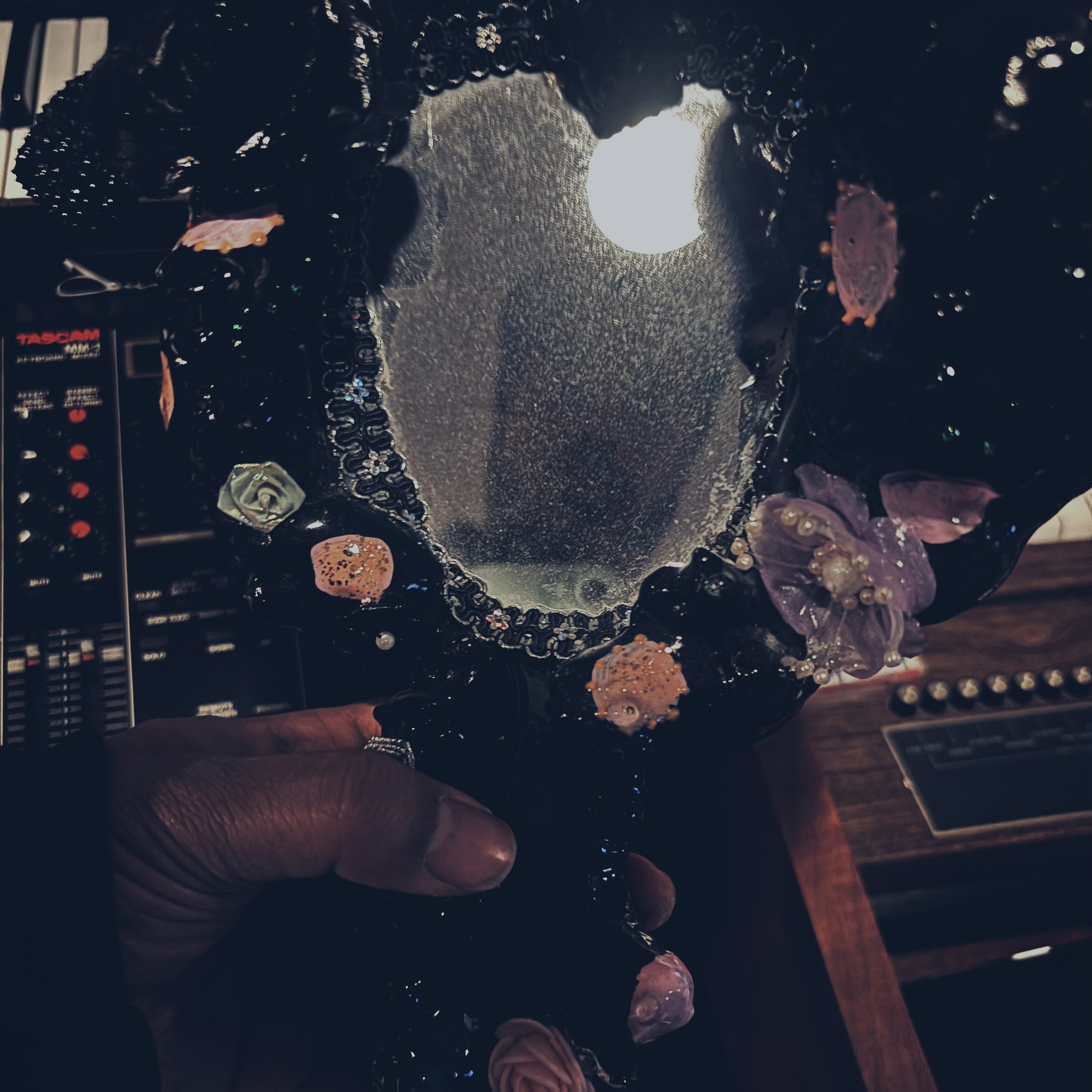 Product shots of Maneka - bathes and listens