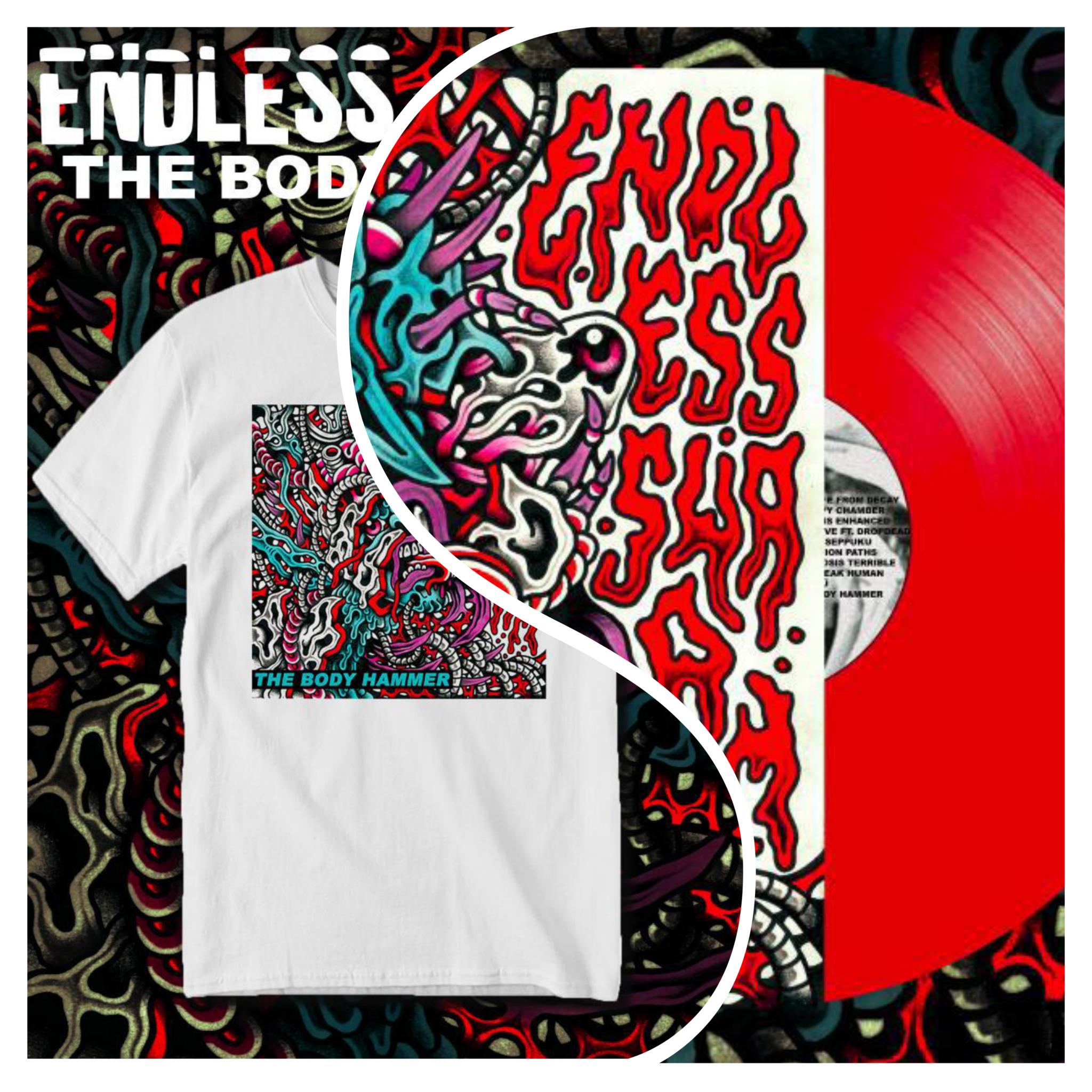 ENDLESS SWARM - The Body Hammer LP & T-Shirt Bundle