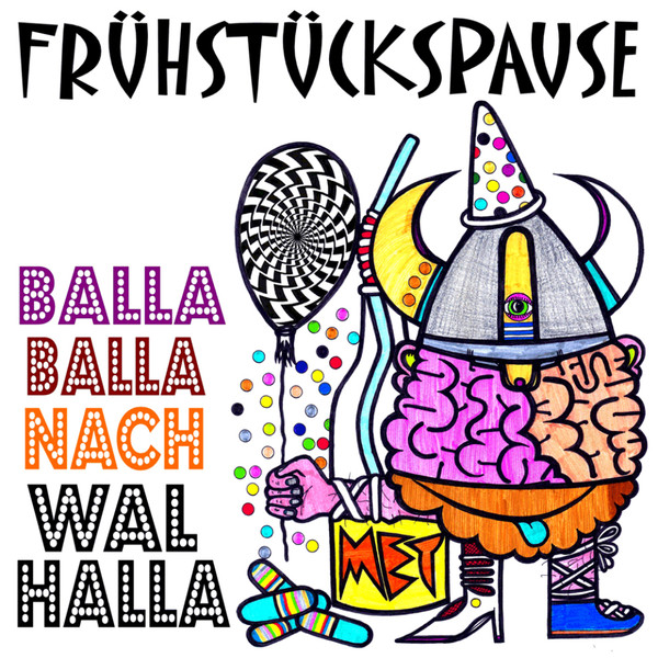 Fruehstueckspause - Balla Balla Nach Walhalla (LP, pink, 2017) (NM/NM)