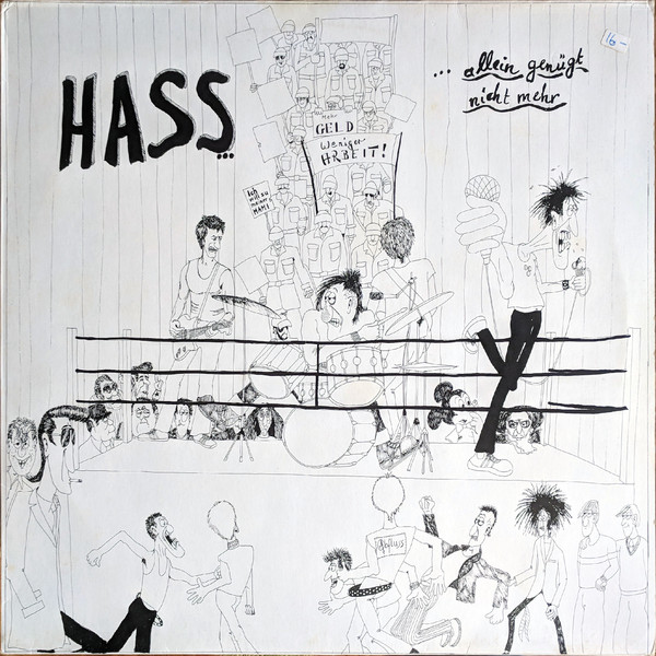 Hass... - ...Allein Genugt Nicht Mehr (LP, 1981) (VG+/VG)
