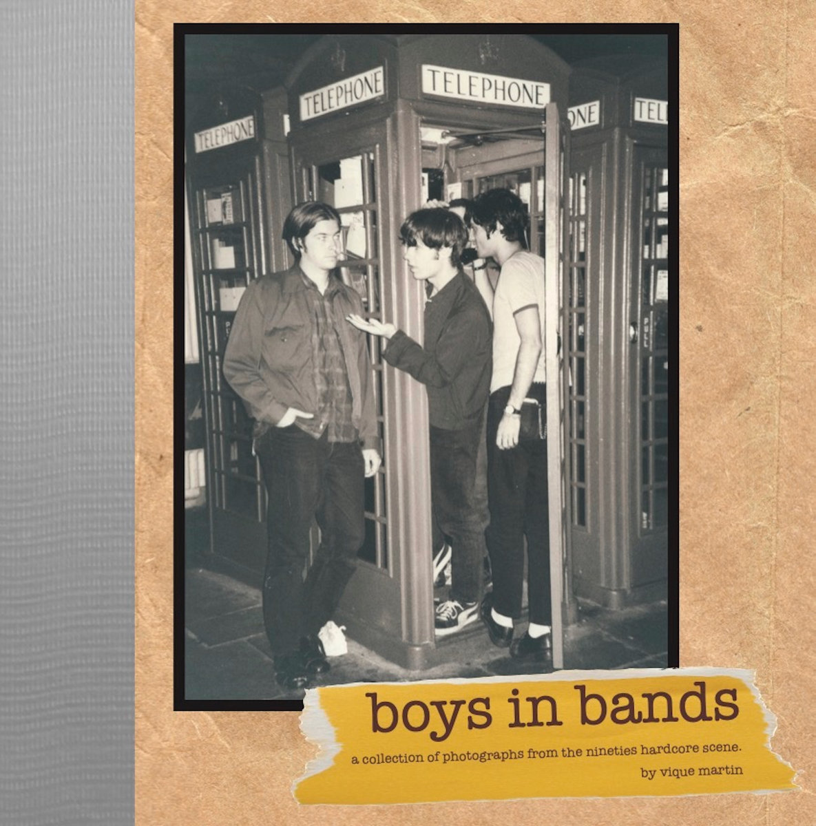Vique Martin 'Boys In Bands: A collection of photographs from the Nineties Hardcore scene' book