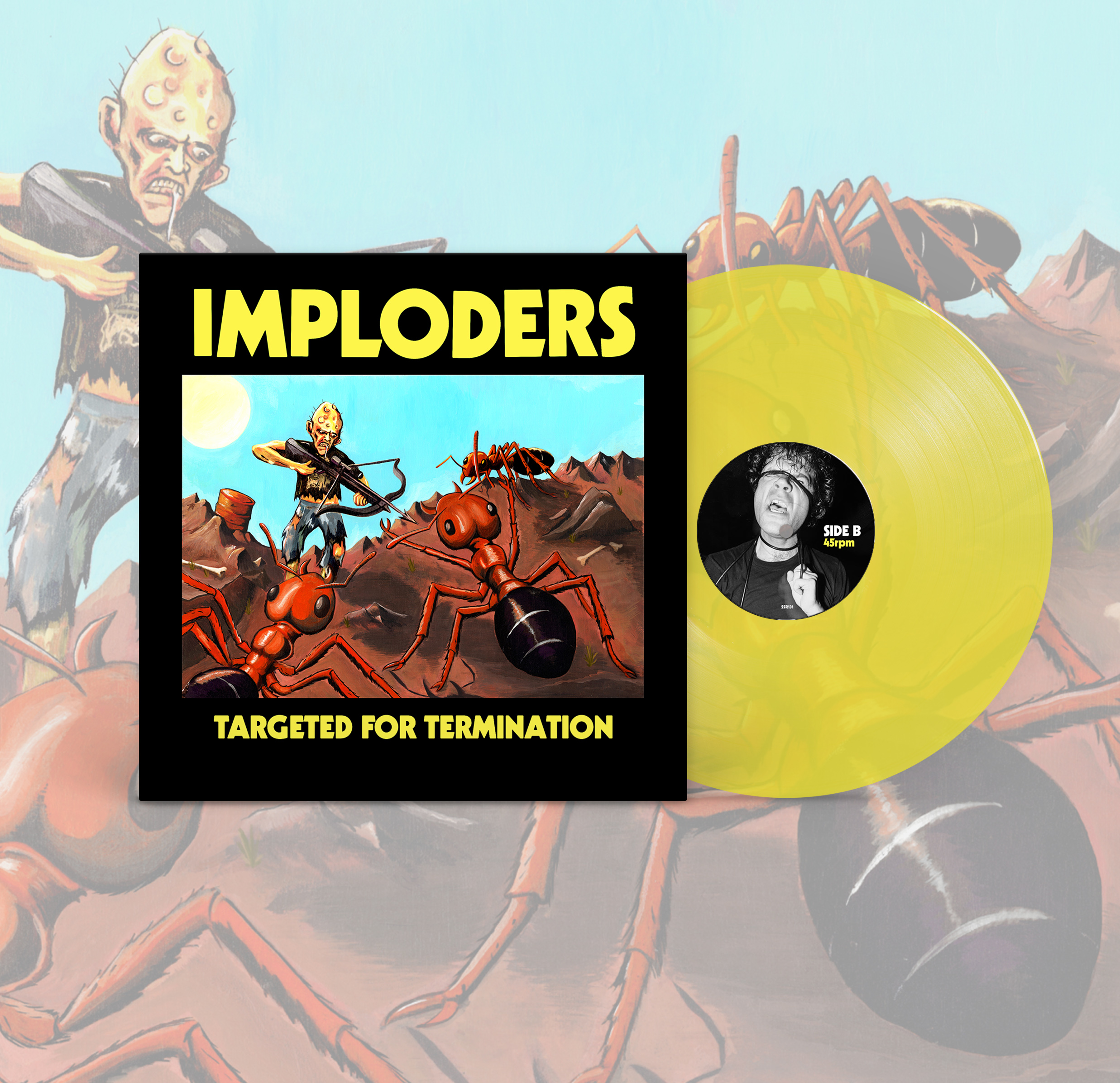 IMPLODERS - Targeted For Termination LP (PREORDER - Out Oct 16th)