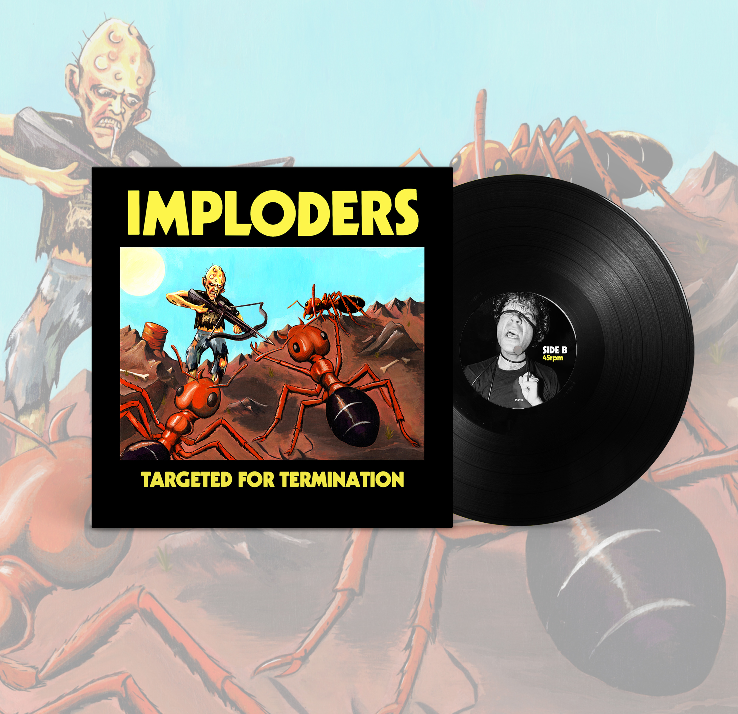 IMPLODERS - Targeted For Termination LP (PREORDER - Out Oct 16th)