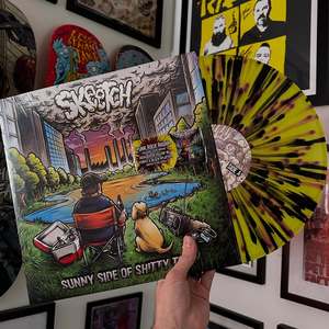 Skeetch - Sunny Side of Shitty Town (Yellow w/ Splatter /100, Orange w/ Splatter /100)