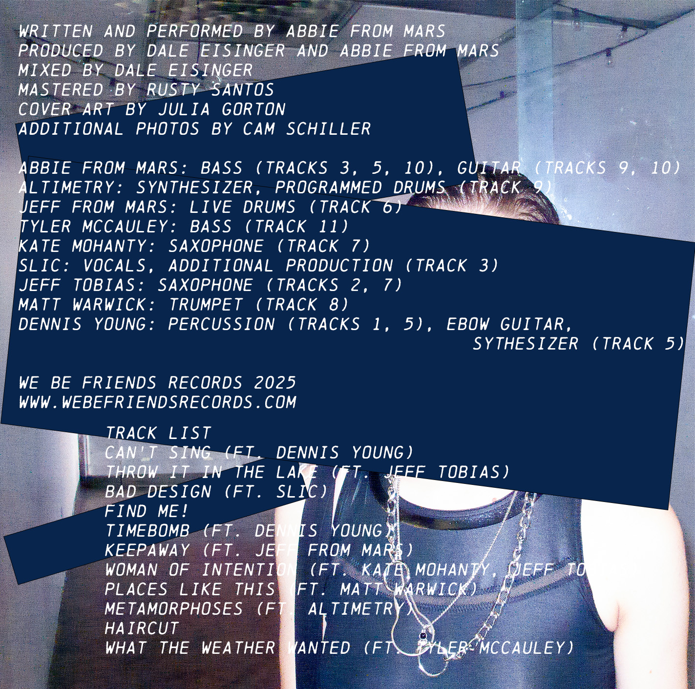 Abbie from Mars - You Always Wanted to Be a Part of What Went on in Places Like This