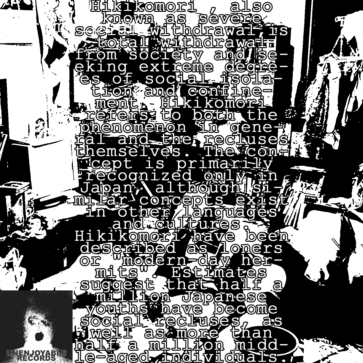 No-Joy - WELCOME TO THE H.N.W.
