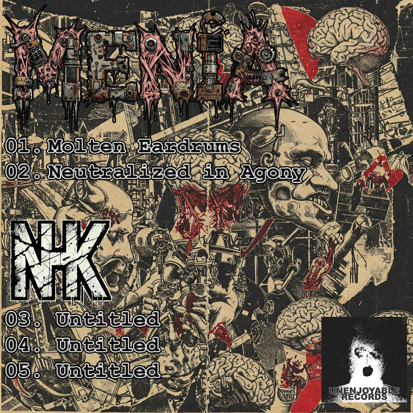 MENIA / NOISE HIKIKOMORI KAROSHI
