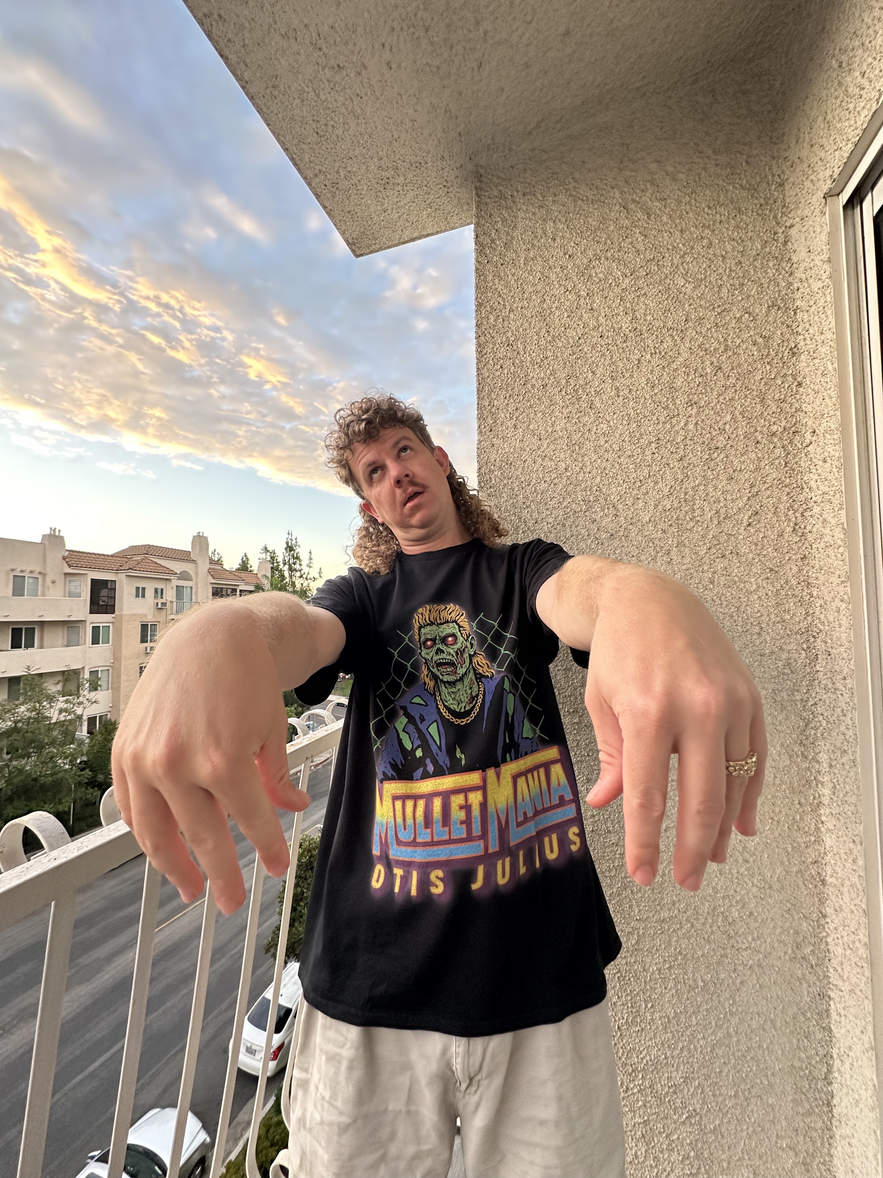 Mullet Mania Zombie Shirt