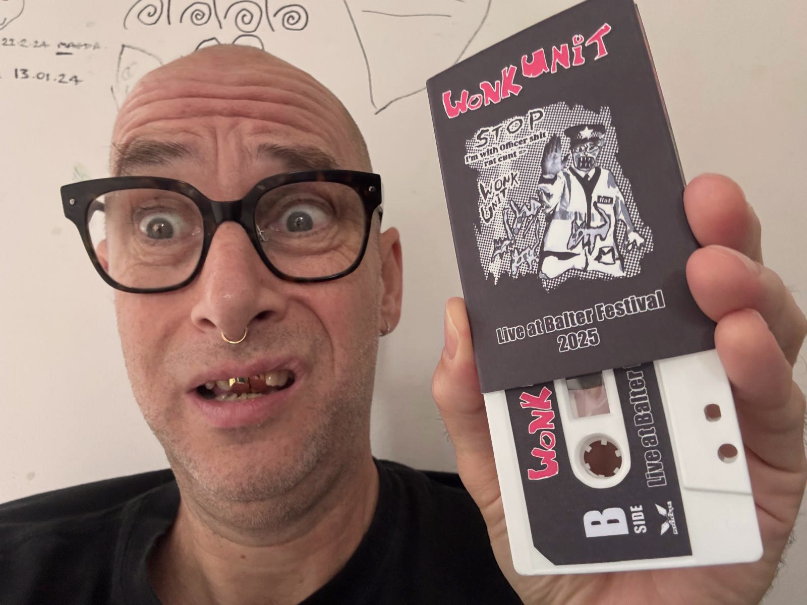 NBQ 010: WONK UNIT - Live at Balter Festival 2025 (Cassette album)