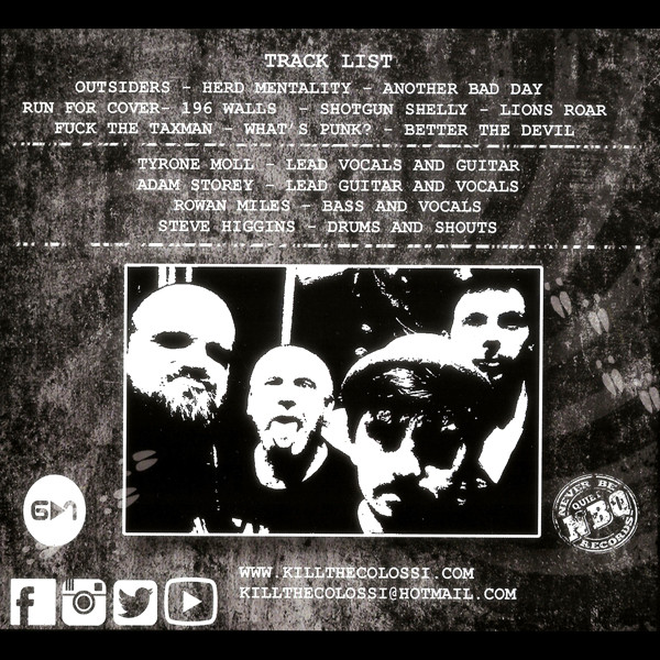 NBQ 004: KILL THE COLOSSI – Herd Mentality (CD album) ***OUT OF STOCK***