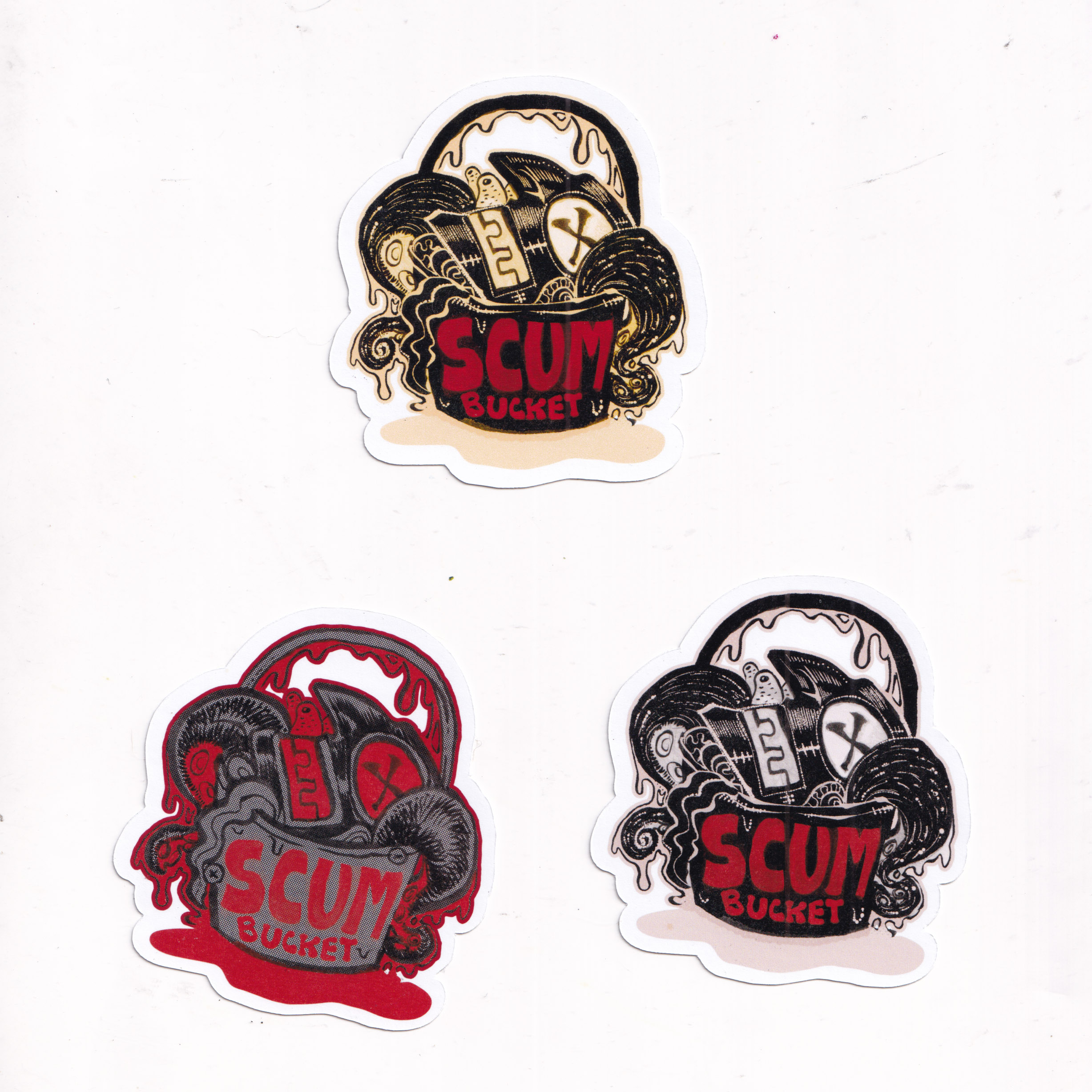 Stickers: SCUMbucket