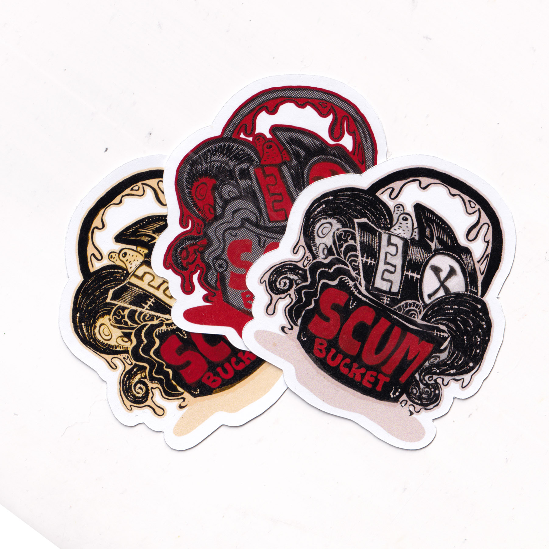 Stickers: SCUMbucket