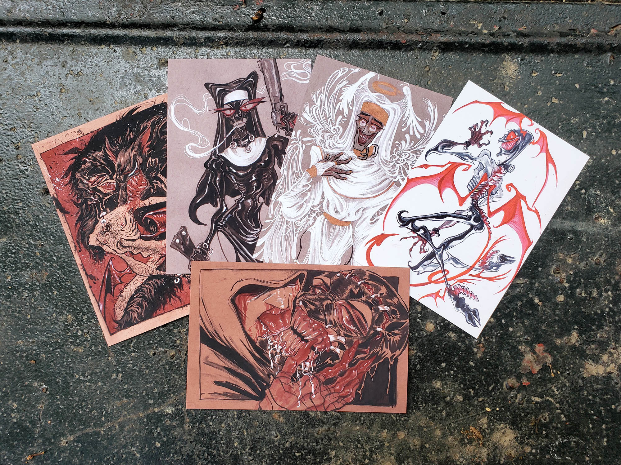 Prints: Ero-Guro Goretober (4x6)